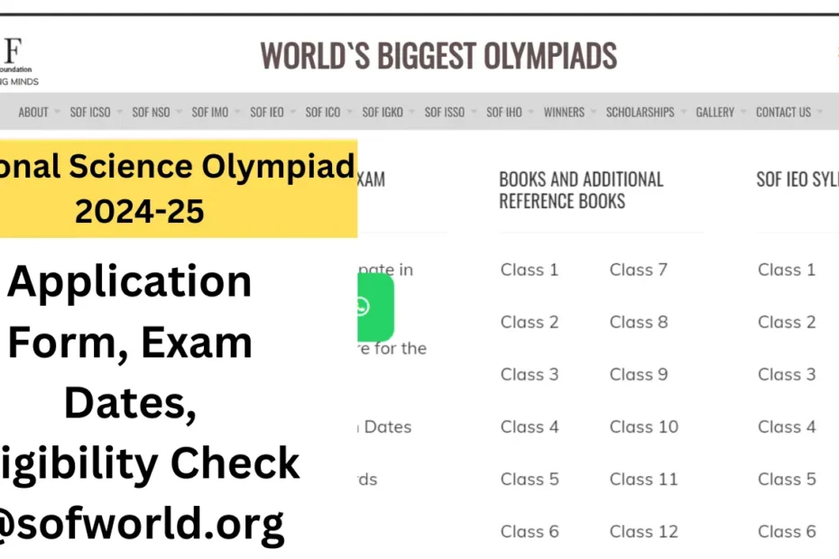 National Science Olympiad 2024-25