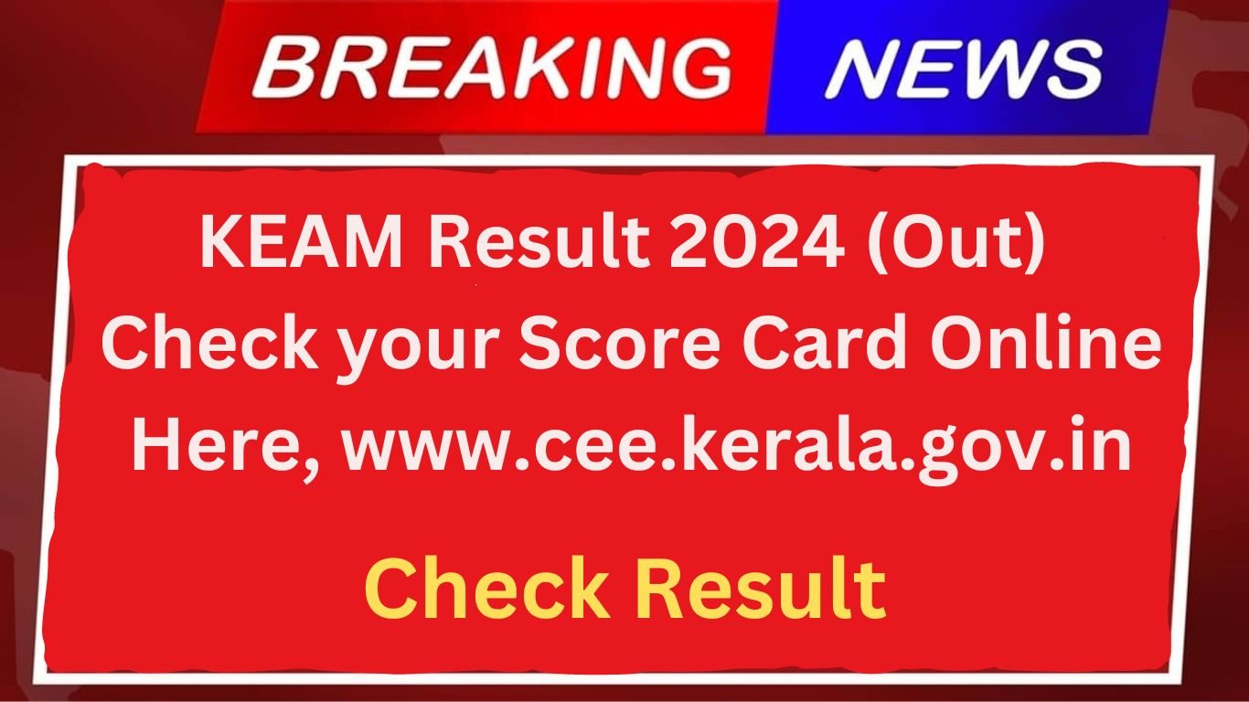 KEAM 2024 Result Date