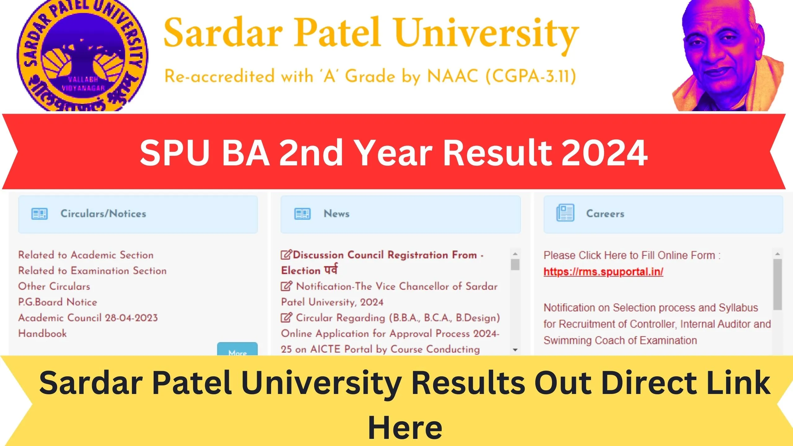 SPU BA 2nd Year Result 2024