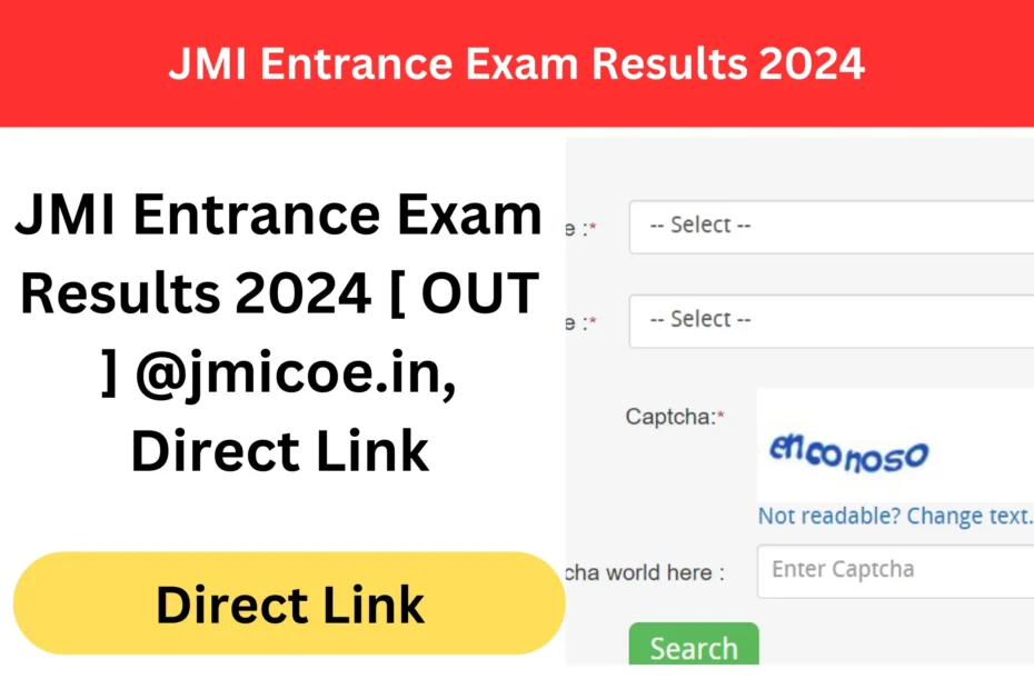 JMI Entrance Exam Results